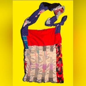 Vibrant Patchwork Crossbody Bag